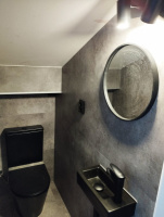  Obklad koupelny vinylem Bukoma Stone uClick XL Beton Kámen Šedohnědý 19